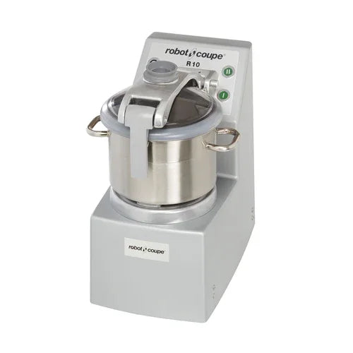 Robot Coupe R10 Cutter Mixer with Stainless Steel Bowl and 11.5 Liter Capacity