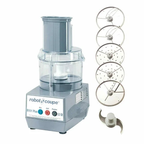 Robot Coupe R101PPLUS Food Processor with 1.9 Liter Polycarbonate Bowl and Stainless Steel