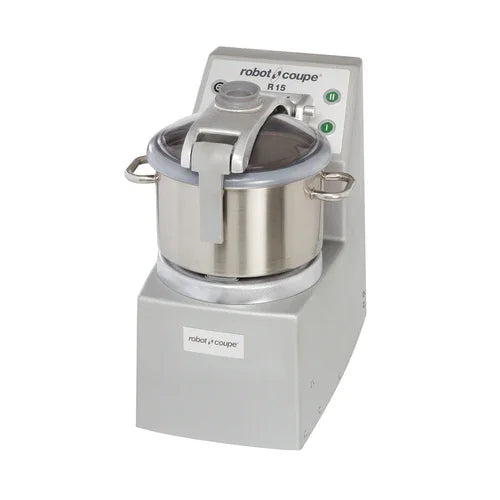 Robot Coupe R15U Cutter/Mixer with 15 Liter Stainless Steel Bowl