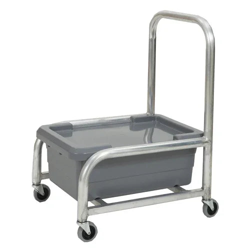 Robot Coupe R198 Food Tray Cart with Polycarbonate Pan and Lid