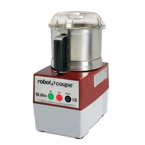 Robot Coupe R2UB Cutter Mixer with Stainless Steel Bowl and See-Through Lid