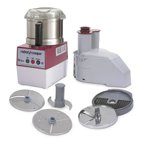Robot Coupe R2UDICE Combination Food Processor with 3 Liter Bowl and Handle