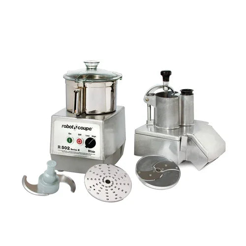 Robot Coupe R502N Food Processor with 5.5 Liter Stainless Steel Bowl