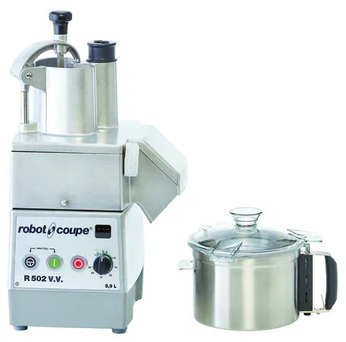 Robot Coupe R502VV Combination Food Processor with 5.9 Liter Stainless Steel Bowl
