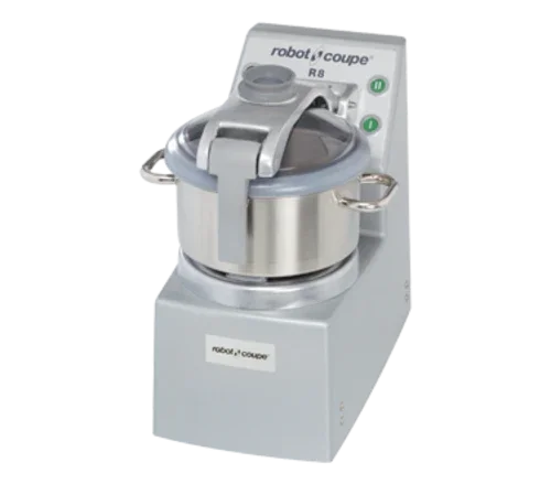 Robot Coupe R8U Cutter/Mixer with 8 Liter Stainless Steel Bowl and Handle