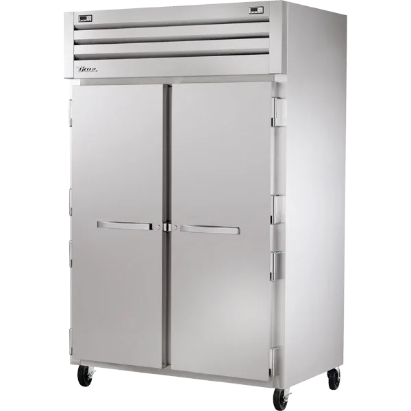 True STA2DT-2S | SPEC SERIES® | 53" 2-Solid Door Reach-In Dual Temperature Refrigerator/Freezer