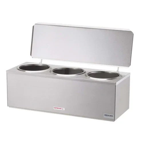 Server 92040 Triple Cone Dip Warmer 3 qt