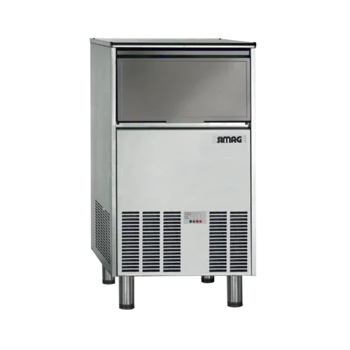 SIMAG SCH65 Ice Maker with Bin, Cube Style, Air-Cooled, Self-Contained Condenser