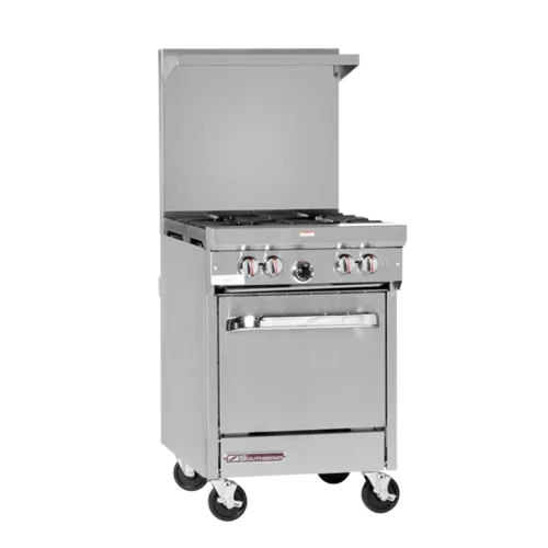 SOUTHBEND S24E Restaurant Range with Four Burners and One Space Saver