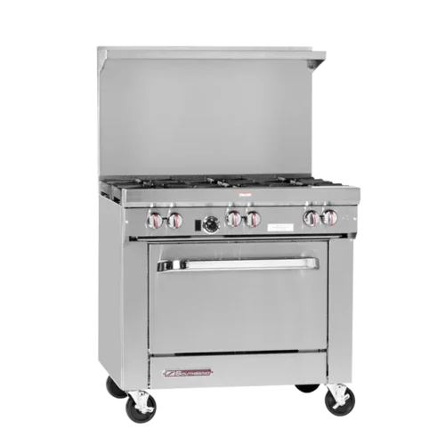 SOUTHBEND S36D Restaurant Range with 6 Open Burners and Standard Features