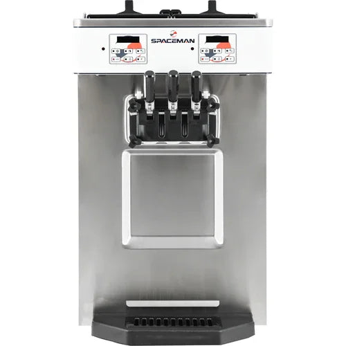 SPACEMAN 6235-C Soft-Serve Machine with Air-Cooled Countertop and Two Flavors