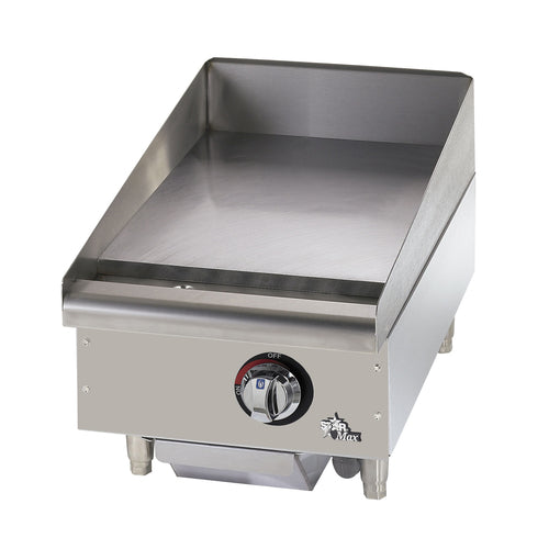 Star Mfg 615MF Star-Maxr Heavy Duty Griddle, gas, countertop, 15 in  W x 21 in  D cooking surfa