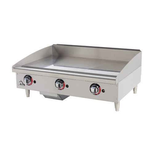 Star Mfg 636MF Star-Maxr Heavy Duty Griddle, gas, countertop, 36 in  W x 21 in  D cooking surfa