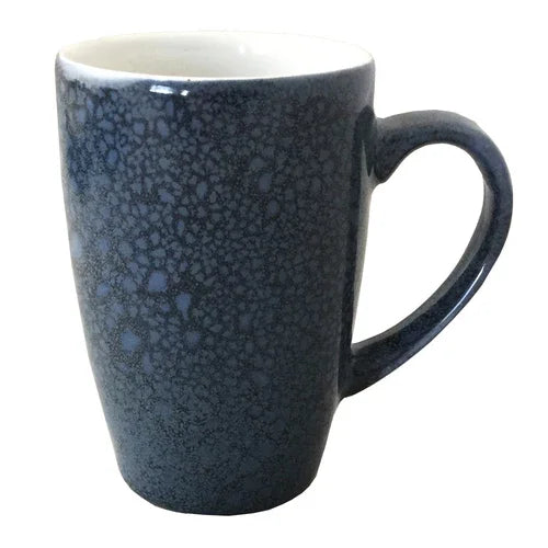 Continental 24RUS051-132 Aroma Mug 11-1/2 oz with handle Moon design in blue