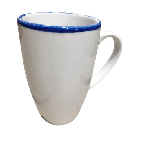 Continental 24RUS051-141 Aroma Mug 11-1/2 oz Dapple Blue with Handle