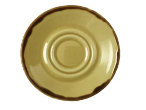 Continental 51RUS010-192 Saucer 6.5-inch Double-Well Oven and Microwave Safe
