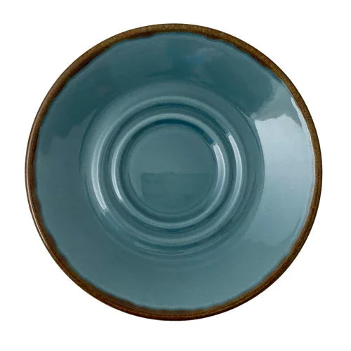 Continental 51RUS010-193 double-well saucer, 6-1/2 inch, oven and microwave safe