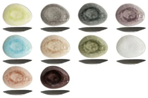 Cosy & Trendy 9700110 Oval Stoneware Plate, 15 x 11.5 cm, Dishwasher Safe