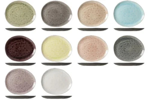 Cosy & Trendy 9700130 Oval Stoneware Plate, 27.5 x 23 cm