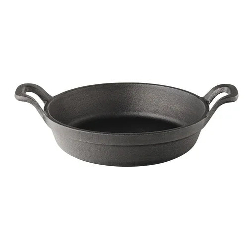 Creative Table MH7004 Au Gratin Dish 27 oz Round Cast Iron