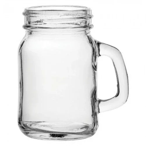 Creative Table R90120 Tennessee Jar 4.75 oz Glass with Handle