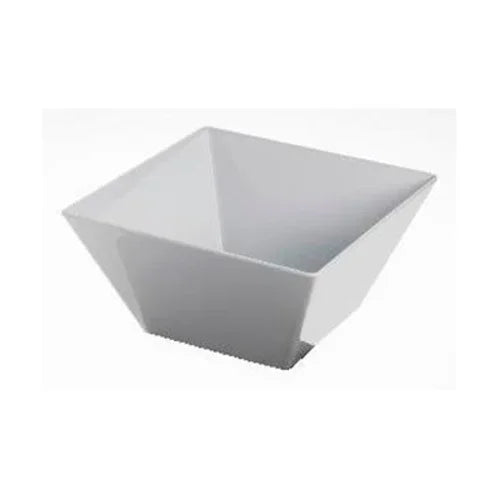 Leone T8011 Diamond Salad Bowl, 9.5 in Square, Dishwasher Safe