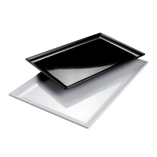 Leone T8020 Tray 14 x 9.5 x 1 Inch Dishwasher Safe Melamine