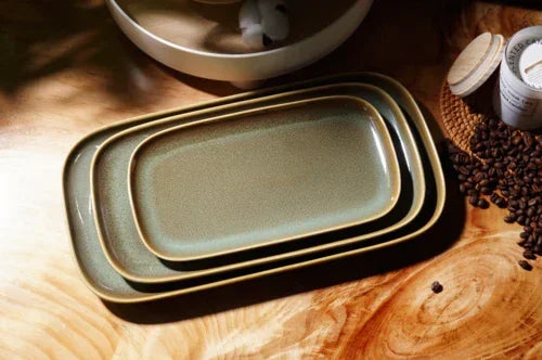 Creative Table TS-R007-02 rectangular platter, microwave safe and dishwasher safe