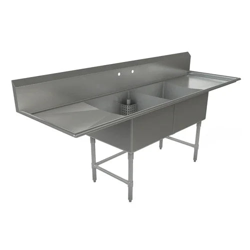 Tarrison TA-CDS224LR-KIT 2-Compartment Sink