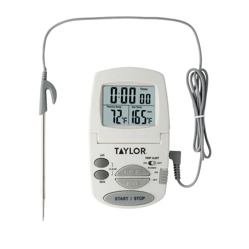 Taylor 1470FS Cooking Thermometer and Timer with temperature range 32° to 392°F