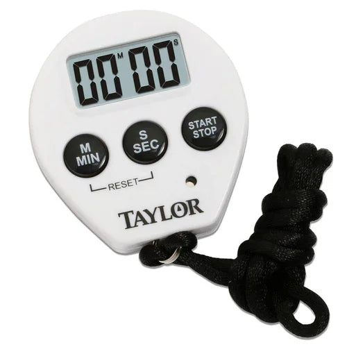 Taylor 5816N Timer and Stopwatch with LCD Display for Cooking Time