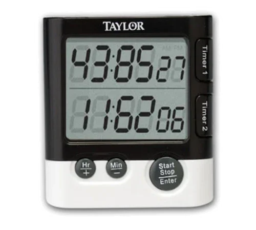 Taylor 5828 Dual Event Digital Timer Clock for Two Events