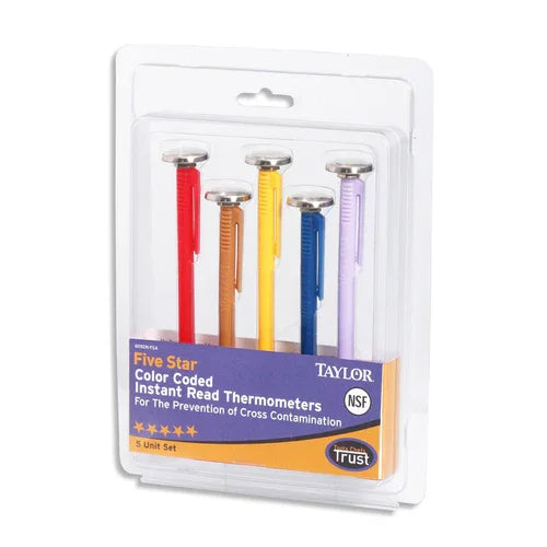 Taylor 6092N-FSA food safety thermometer set for precise temperature readings