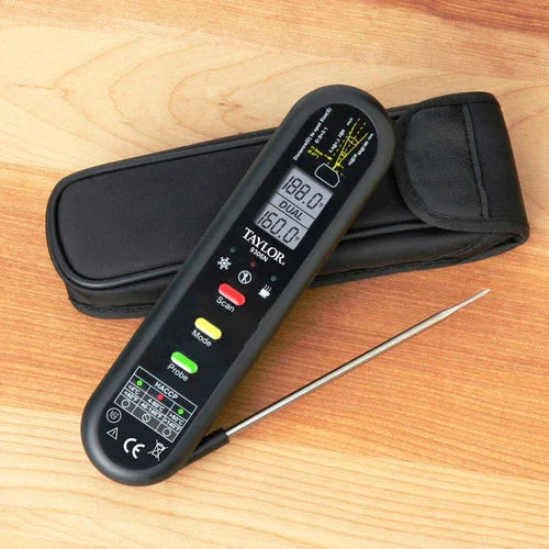 Taylor 9306N Infrared Thermometer with Fold Out Thermocouple Probe