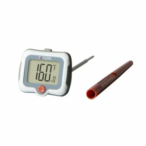 Taylor 9836 digital thermometer with adjustable head, -40°F to 450°F temperature range