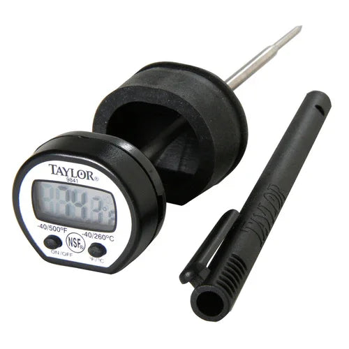 Taylor 9841RB digital thermometer with -40° to 500°F temperature range