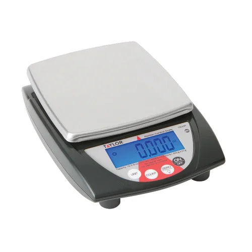 Taylor TE21P Digital Portion Control Scale for Precision Measurement 21 oz x 0.01 oz