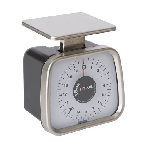 Taylor TP16 Portion Control Scale with 16 oz. Capacity and Angled Dial