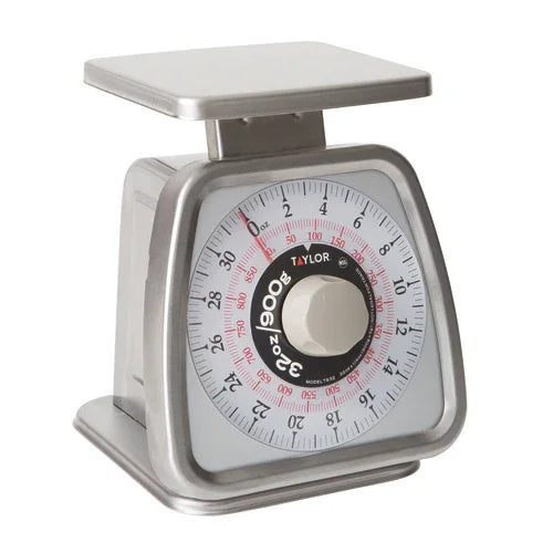 Taylor TS32 portion control scale with 32 oz. capacity and angled design