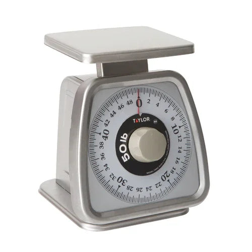 Taylor TS50 Portion Control Scale with 50 lbs capacity and rotating dial