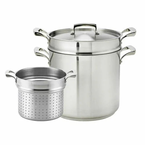 Thermalloy 5724090 20 qt. Pasta Cooker Set