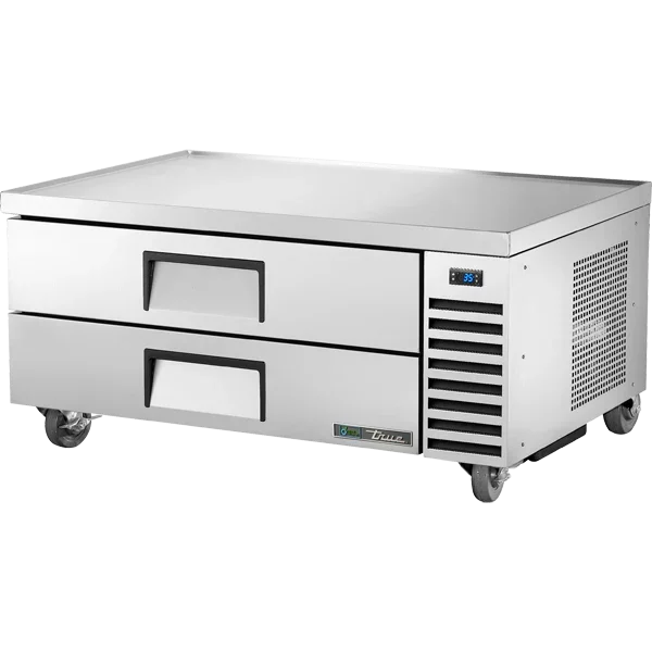 True TRCB-52-HC | 52" 2-Drawer Refrigerated Chef Base | 9.9 cu. ft.