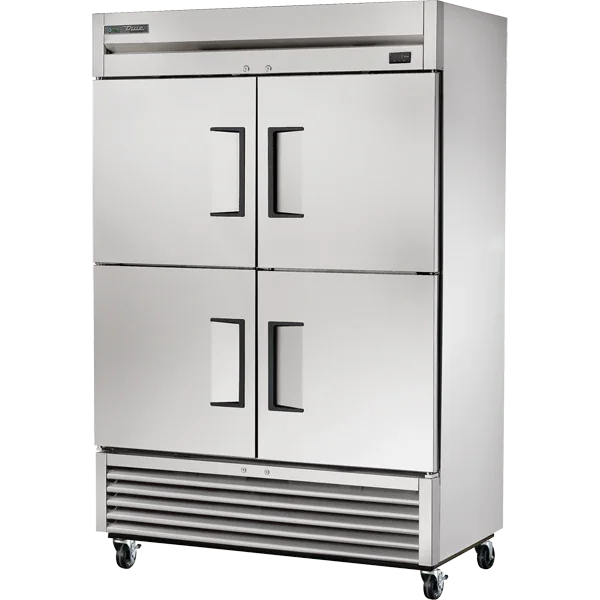 True TS-49-4-HC | TS Series  54" 4-Solid Half Door Refrigerator  Bottom Mounted  44.3 cu. ft.