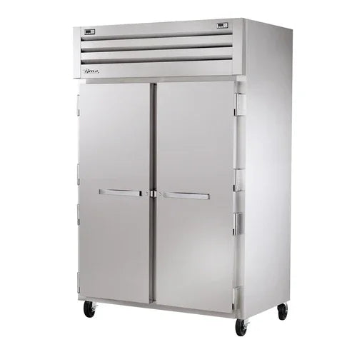 TRUE STR2DT-2S Refrigerator Freezer Two-Section Reach-In Stainless Steel Design