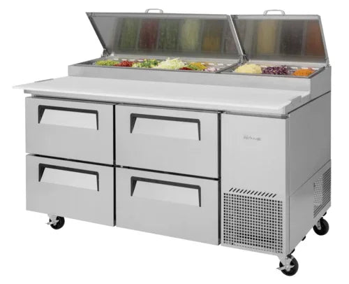 Turbo Air TPR-67SD-D4-N Prep Table 67" x 32"