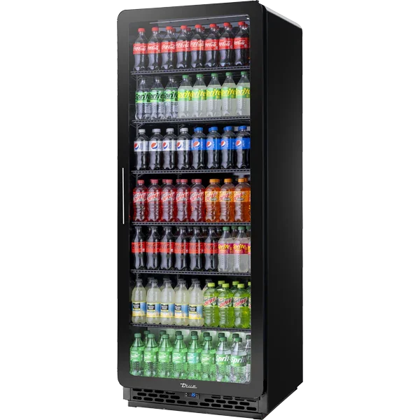 True CVM-27-HC~EGC01 | 30" Curved Edge Refrigerated Visual Merchandiser 27 cu. ft.