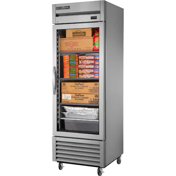 True TS-23FG-HC~FGD01 | TS-Series | 27" 1-Glass Door Reach-In Freezer, Bottom Mounted, 20.8 cu. ft.