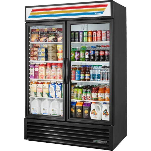 True GDM-49-HC~TSL01 | 54" Refrigerated Merchandiser | Bottom Mounted