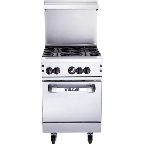 Vulcan 24S-4B Restaurant Range, 24", 4 Burners