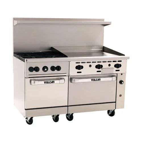 Vulcan 60SS-4B36G 60" Gas Range, 4 Burners